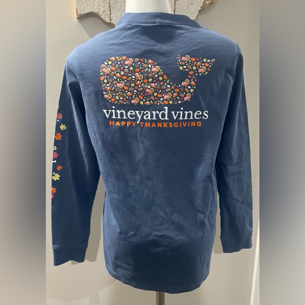 NWOT! Vineyard Vines Fall Leaves‎ Long-Sleeve T-Shirt